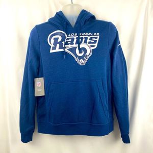 Nike NFL LA Rams Women's Pullover Hoodie // 909489-420 / Medium // NEW